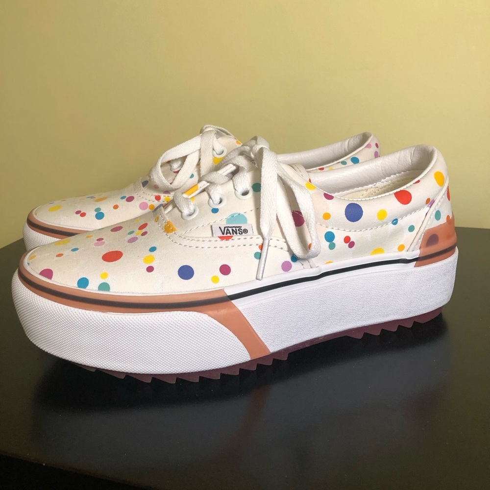 Vans Era Stacked UV Ink Floral/True White 🌸